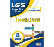 Tekiz 8.Sınıf LGS İngilizce Denemeleri