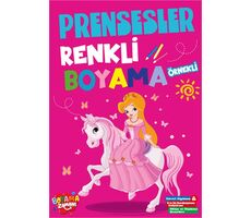 Renkli Boyama Prensesler Boyama Zamanı