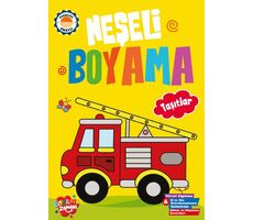 Neşeli Boyama Taşıtlar - Boyama Zamanı