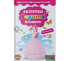 Aktiviteli Boyama Kitabı Prensesler - Boyama Zamanı