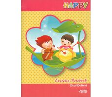 Okul Defteri A5 Boy 100 Yaprak Çizgili Alfa Defter