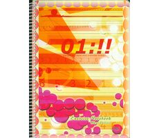 Okul Defteri A5 Boy 144 Yaprak Kareli Spiral Kapak Alfa Defter