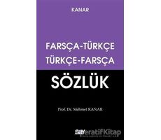 Farsça - Türkçe / Türkçe - Farsça Sözlük (Küçük Boy) - Mehmet Kanar - Say Yayınları