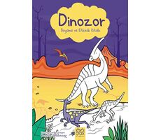 Dinozor Boyama ve Etkinlik Kitabı - Simon Tudhope - 1001 Çiçek Kitaplar