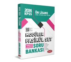 2024 KPSS Ön Lisans Soru Bankası Modüler Fasikül Set Data Yayınları