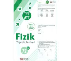 Nitelik TYT AYT Fizik Yaprak Test