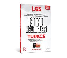 Benim Hocam LGS Türkçe Sınav Kelimeleri 5 Deneme İlaveli