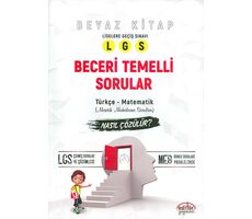 Editör LGS Türkçe Matematik Beceri Temelli Sorular