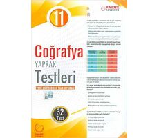Palme 11.Sınıf Coğrafya Yaprak Test