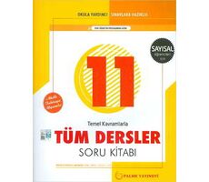 Palme 11.Sınıf Tüm Dersler Soru Kitabı Sayısal