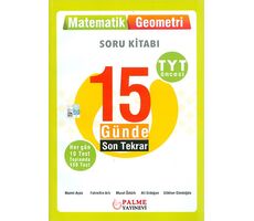 Palme 15 Günde Son Tekrar Matematik ve Geometri Soru Kitabı