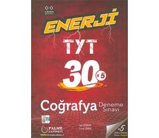 TYT Coğrafya Enerji 30 Deneme Sınavı Palme Yayınları