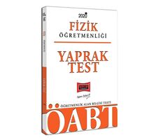 Yargı 2020 ÖABT Fizik Öğretmenliği Yaprak Test