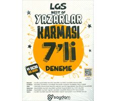 8.Sınıf LGS Best of 7li Karma Deneme Saydam Yayınları