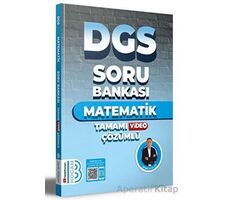 2024 DGS Matematik Tamamı Çözümlü Soru Bankası Benim Hocam Yayınları