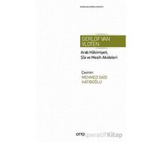 Arab Hakimiyeti, Şia ve Mesih Akideleri - Gerlof Van Vloten - Otto Yayınları