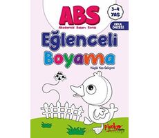 ABS 3-4 Yaş Eğlenceli Boyama - Buçe Dayı - Pinokyo Yayınları