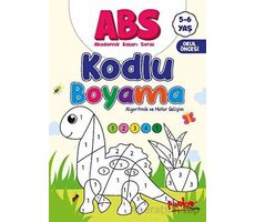 ABS 5-6 Yaş Kodlu Boyama - Buçe Dayı - Pinokyo Yayınları