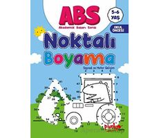 ABS 5-6 Yaş Noktalı Boyama - Buçe Dayı - Pinokyo Yayınları