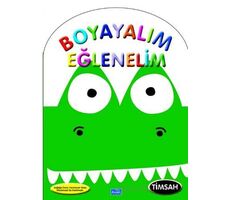 Boyayalım Eğlenelim Timsah - Kolektif - Parıltı Yayınları