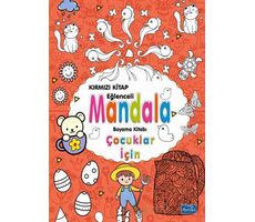 Çocuklar İçin Mandala Kırmızı - Kolektif - Parıltı Yayınları