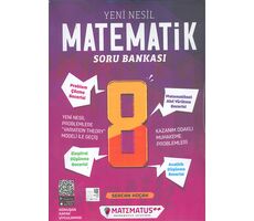 8. Sınıf Matematik Soru Bankası Matematus Yayınları