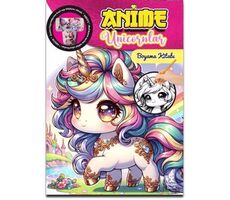 Anime Unicornlar Boyama Kitabı - Kolektif - Doğan Çocuk