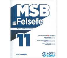 11.Sınıf Felsefe MSB Multi Soru Bankası Eğitim Vadisi Yayınları