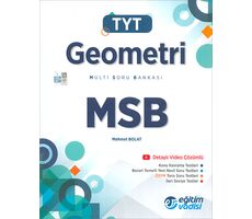 TYT Geometri MSB Multi Soru Bankası Eğitim Vadisi