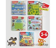 Highlights Sticker Eğlenceli Etkinliklerle Hikayeli Bulmaca 5li Set