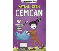 Patlak Zeka Cemcan - İnternette Başım Dertte - Birsen Ekim Özen - Timaş Çocuk