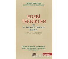 Edebi Teknikler ve 72 Yaratıcı Yazarlık Deneyi - Alper Çeker - Altıkırkbeş Yayınları