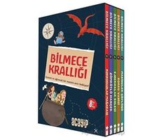 Bilmece Krallığı Seti - 5 Kitap Takım - Kutulu - Ebru Tulum - Acayip Kitaplar