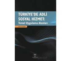 Türkiye’de Adli Sosyal Hizmet: Temel Uygulama Alanları - İshak Aydemir - Akademisyen Kitabevi