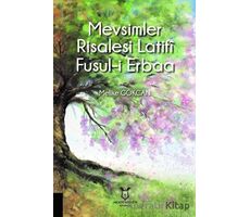 Mevsimler Risalesi Latifi Fusul-i Erbaa - Melike Gökcan - Akademisyen Kitabevi