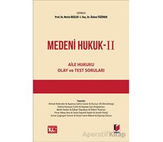 Medeni Hukuk - II - Kolektif - Adalet Yayınevi