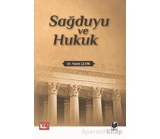 Sağduyu ve Hukuk - Yasin Çevik - Adalet Yayınevi