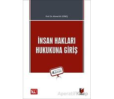 İnsan Hakları Hukukuna Giriş - Ahmet M. Güneş - Adalet Yayınevi