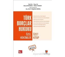 Türk Borçlar Hukuku Özel Hükümler Özet Kitap - Nalan Tuncer - Adalet Yayınevi