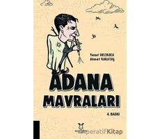 Adana Mavraları - Yusuf Delikoca - Akademisyen Kitabevi