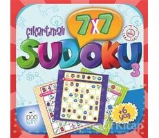 7x7 Çıkartmalı Sudoku (3) - Kolektif - Pötikare Yayıncılık