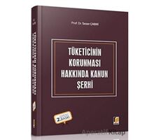 Tüketicinin Korunması Hakkında Kanun Şerhi - Sezer Çabri - Adalet Yayınevi