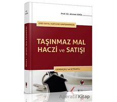 Taşınmaz Mal Haczi ve Satışı - Ahmet Erol - Adalet Yayınevi