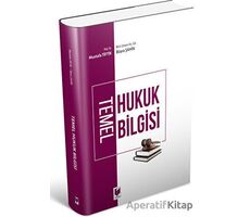 Temel Hukuk Bilgisi - Mustafa Tiftik - Adalet Yayınevi