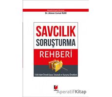 Savcılık Soruşturma Rehberi - Ahmet Cemal Ruhi - Adalet Yayınevi