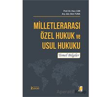 Milletlerarası Özel Hukuk ve Usul Hukuku Temel Bilgiler - Ekin Tuna - Adalet Yayınevi