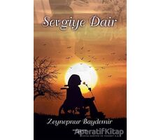 Sevgiye Dair - Zeynepnur Baydemir - Sokak Kitapları Yayınları