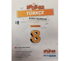 8. Sınıf Spoiler Türkçe Soru Bankası - Spoiler Yayınları