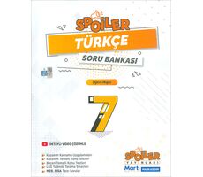 7.Sınıf Spoiler Türkçe Soru Bankası Spoiler Yayınları