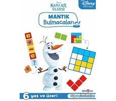 Disney Eğitsel Karlar Ülkesi Çıkartmalı Mantık Bulmacaları - Gökçe Demir - Beta Kids